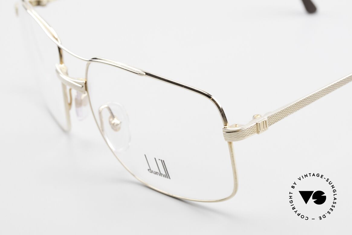 Dunhill 6048 Gold Plated 80's Eyeglasses, gold-plated frame (built to last), You must feel this!, Made for Men