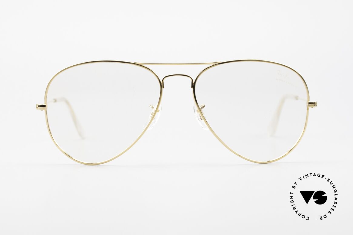 Ray Ban Aviator Old B&L USA Eyeglass-Frame, classic aviator design by RAY-BAN of the 1980's, Made for Men