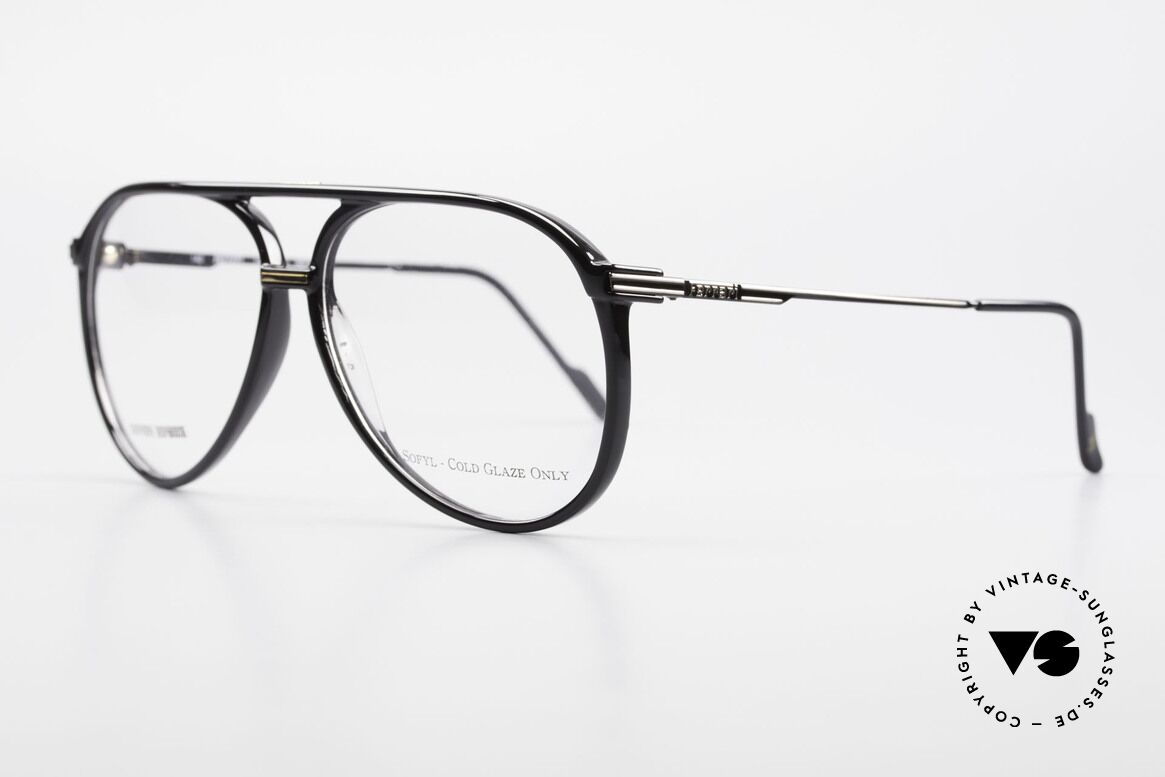 Ferrari F51 90's Formula 1 Racing Glasses, lightweight frame; discreet colored in black & gold, Made for Men