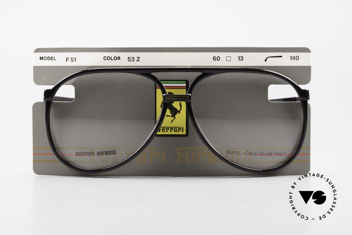 Ferrari F51 90's Formula 1 Racing Glasses, Size: large, Made for Men