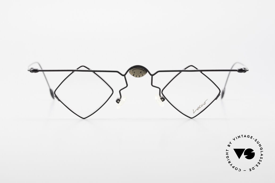 Locco 08 Good Mood Vintage Eyeglasses, good mood eyeglasses with smileys on the frame, Made for Men and Women
