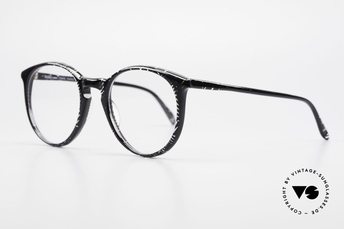 Alain Mikli 901 / 299 Panto Frame Black Crystal, handmade quality and 125mm width = SMALL size!, Made for Men and Women