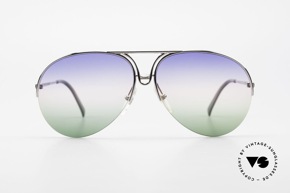 Porsche 5627 Half Rimless 90's Sunglasses, rimless frame, lightweight & first class comfort, Made for Men