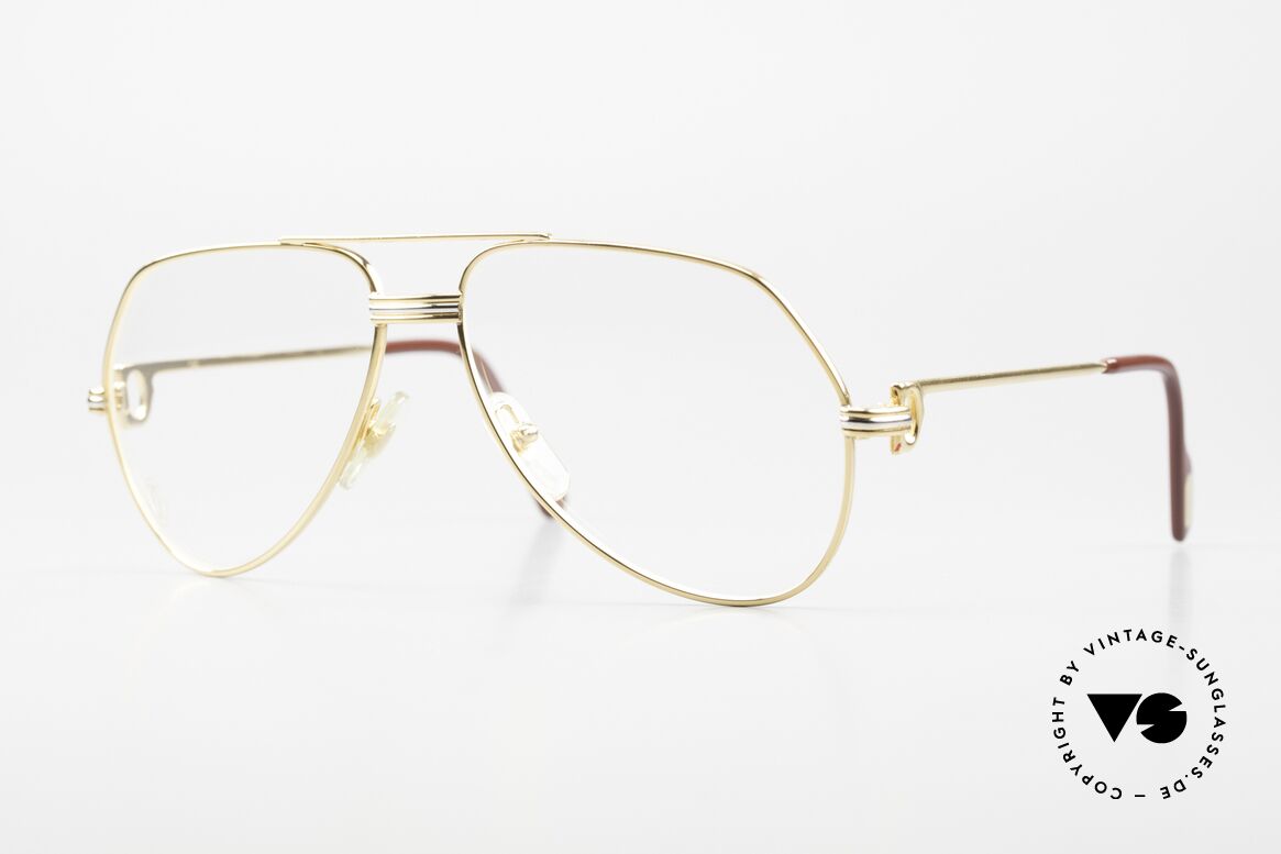 Cartier Vendome LC - S David Bowie 80's Vintage Frame, mod. "Vendome" was launched in 1983 & made till 1997, Made for Men and Women
