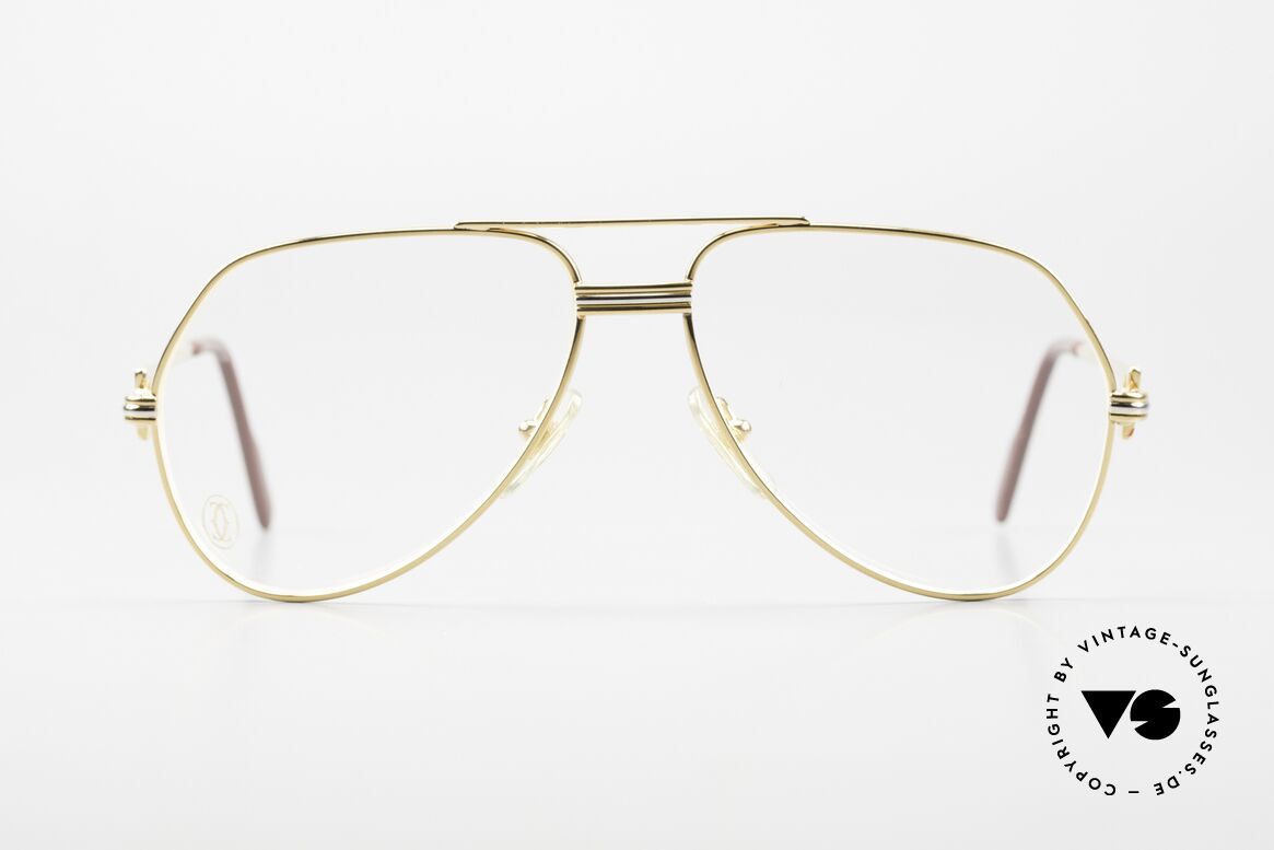 Cartier Vendome LC - S David Bowie 80's Vintage Frame, Vendome = the most famous eyewear design by CARTIER, Made for Men and Women