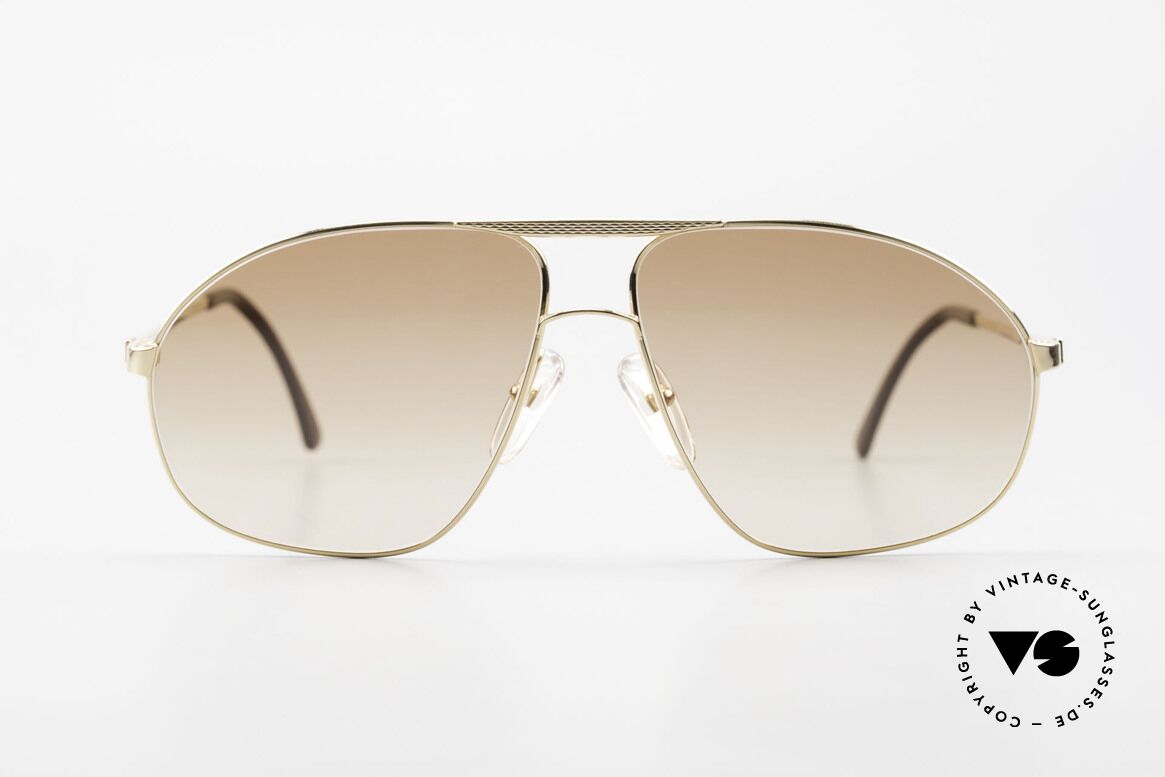 Dunhill 6125 Gold Plated Aviator Frame 90's, this is the indisputable spearhead of sunglasses' quality, Made for Men