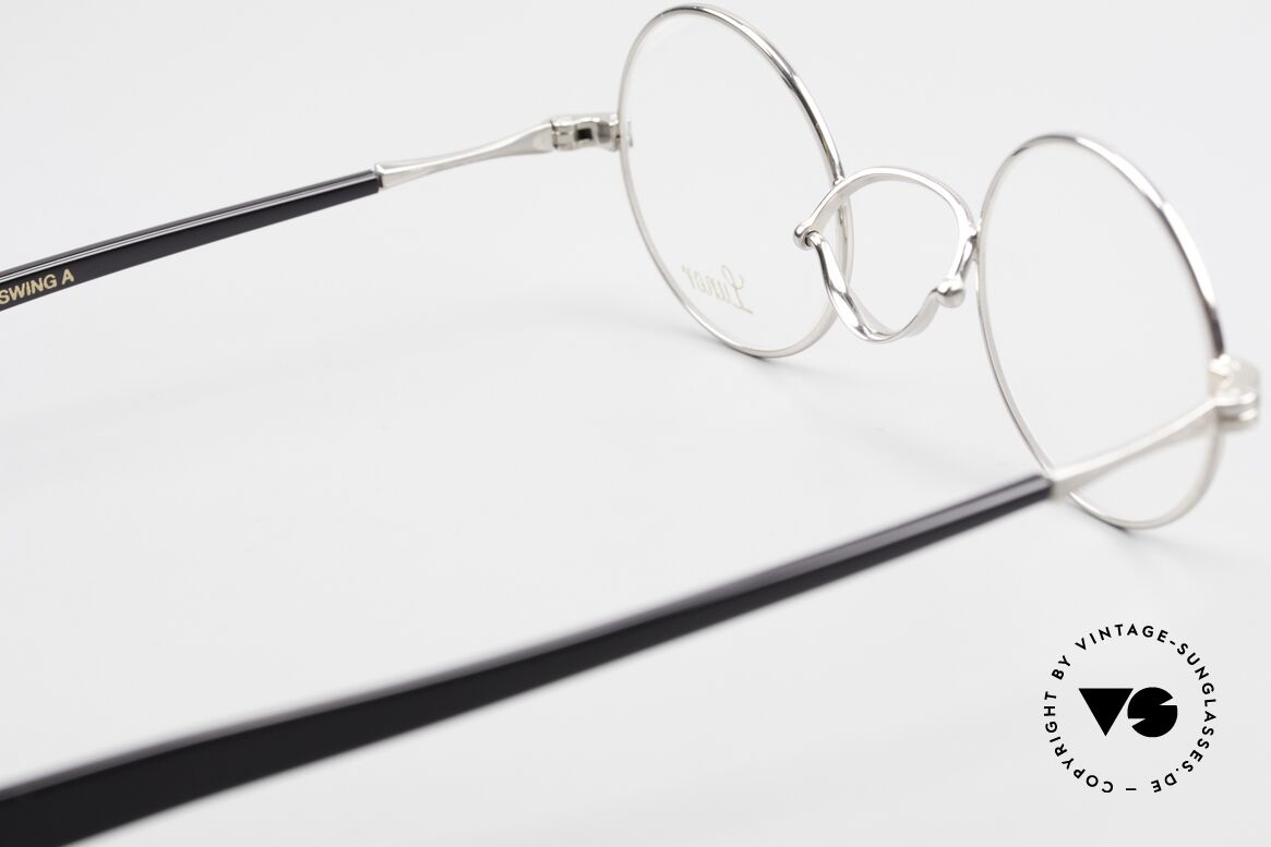 Lunor Swing A 31 Round Swing Bridge Vintage Glasses, Size: extra small, Made for Men and Women