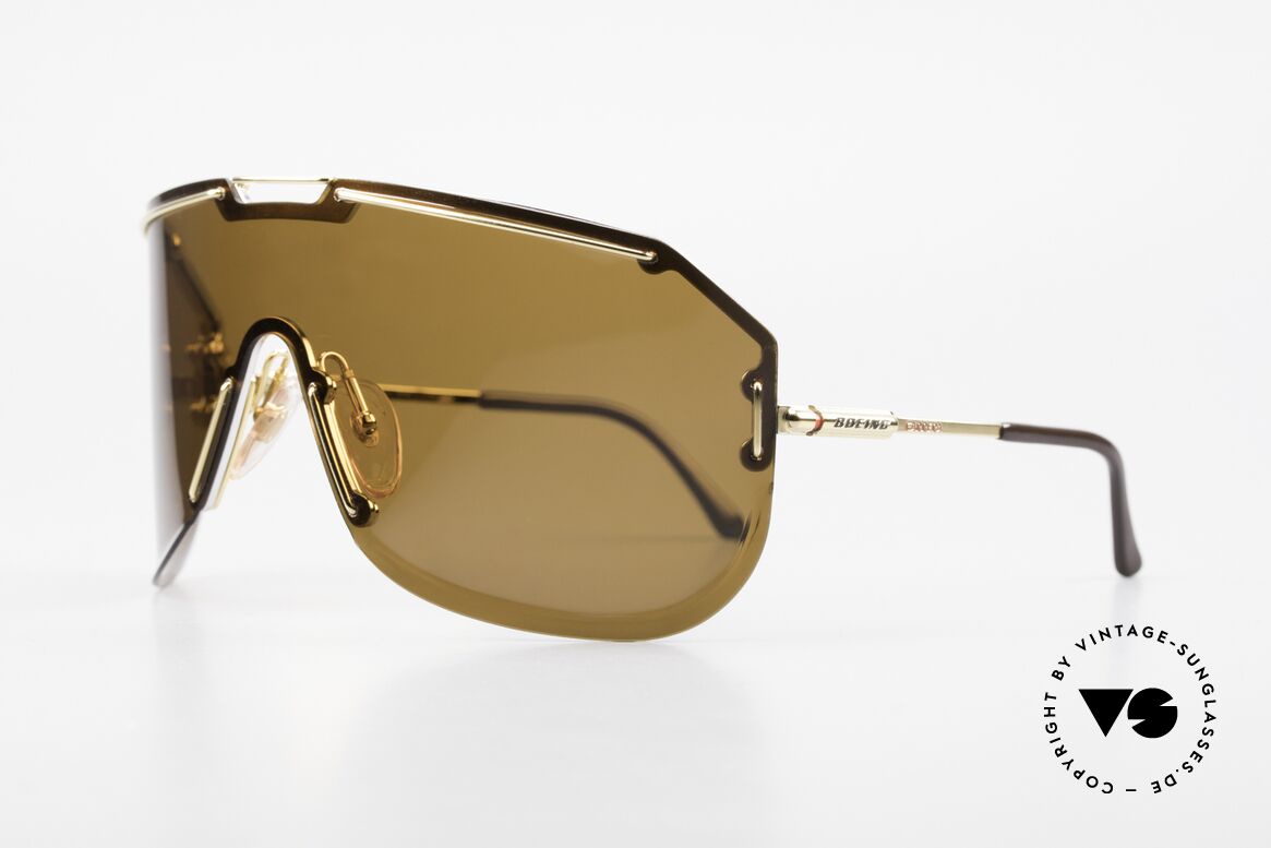 Boeing 5703 80's Luxury Pilots Shades, rotatable nose pads & gold-plated frame; truly vintage, Made for Men