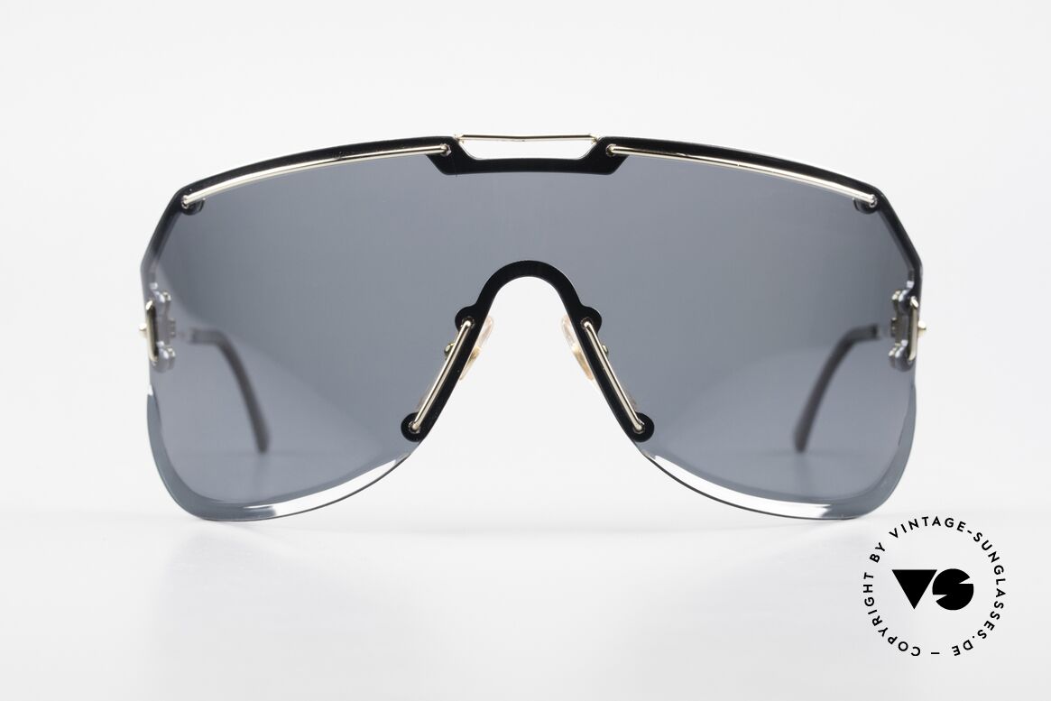 Boeing 5703 80's Luxury Pilots Sunglasses, 'panorama view" design with a polarized lens, 100% UV, Made for Men