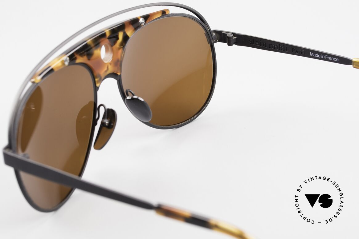 Alain Mikli 633 / 0013 Lenny Kravitz Sunglasses 80's, Size: extra large, Made for Men