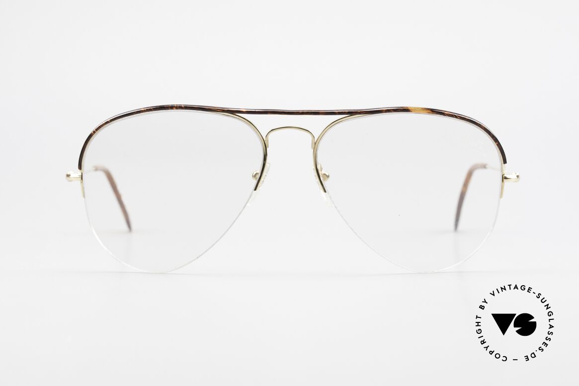 Ray Ban Balfast 808 Old Gold Filled Vintage Frame, 80's Ray-Ban designer eyeglasses by Bausch&Lomb, Made for Men