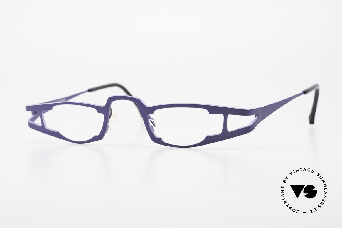 Theo Belgium Eye-Witness KO Pure Titanium Reading Specs, Theo Belgium: the most self-willed brand in the world, Made for Women
