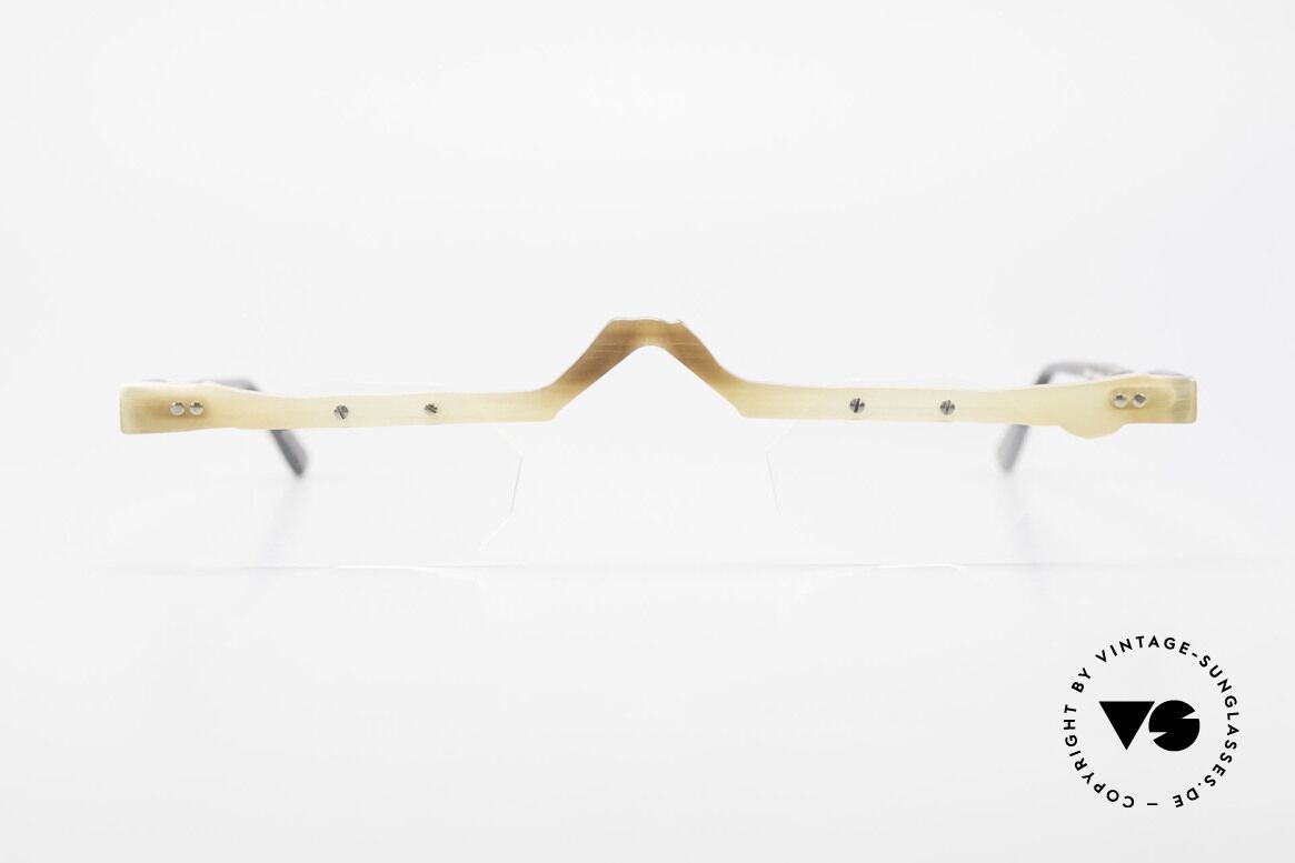 Theo Belgium Eye-Witness ACR Avant-Garde Reading Horn, founded in 1989 as 'opposite pole' to the 'mainstream', Made for Men and Women