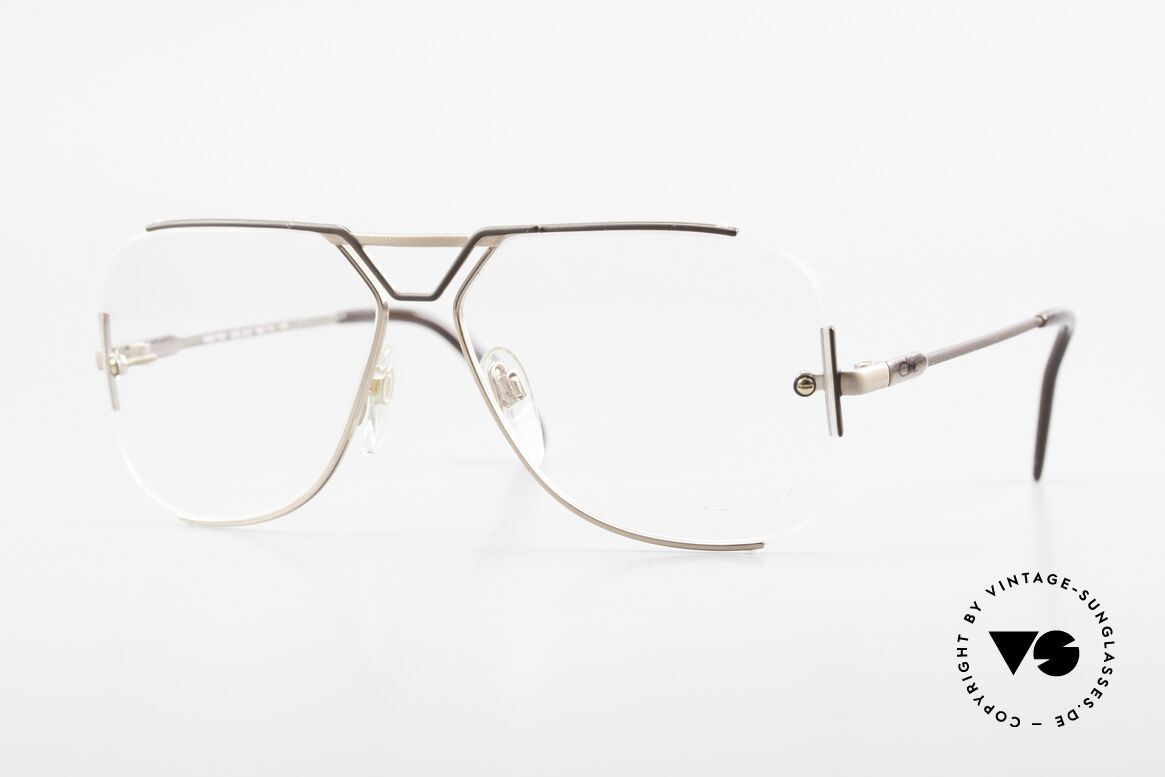 Cazal 722 Extraordinary Designer Frame, extraordinary Cazal designer glasses from 1984, Made for Men