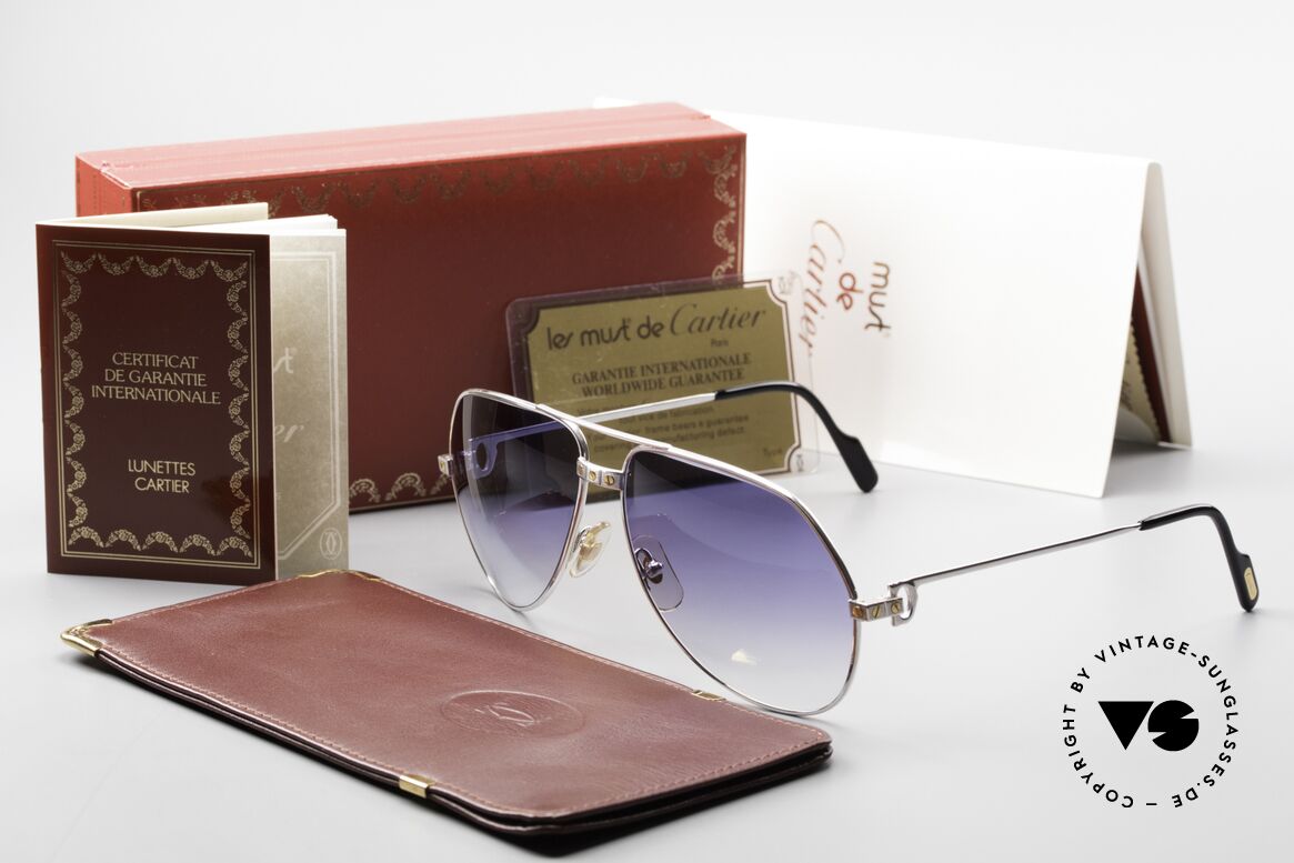 Cartier Vendome Santos - L Customized Silver Edition, Size: large, Made for Men