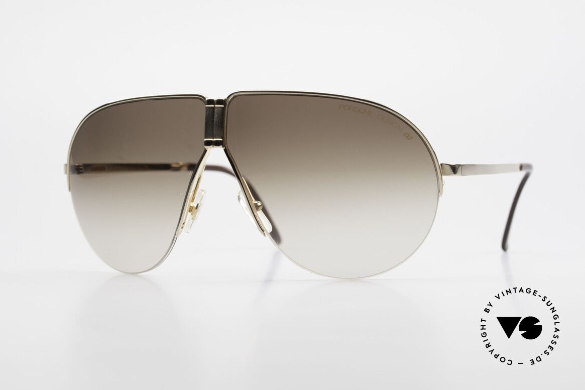 Porsche 5628 Rare 80's Folding Sunglasses, practical PORSCHE folding 1980's vintage sunglasses, Made for Men
