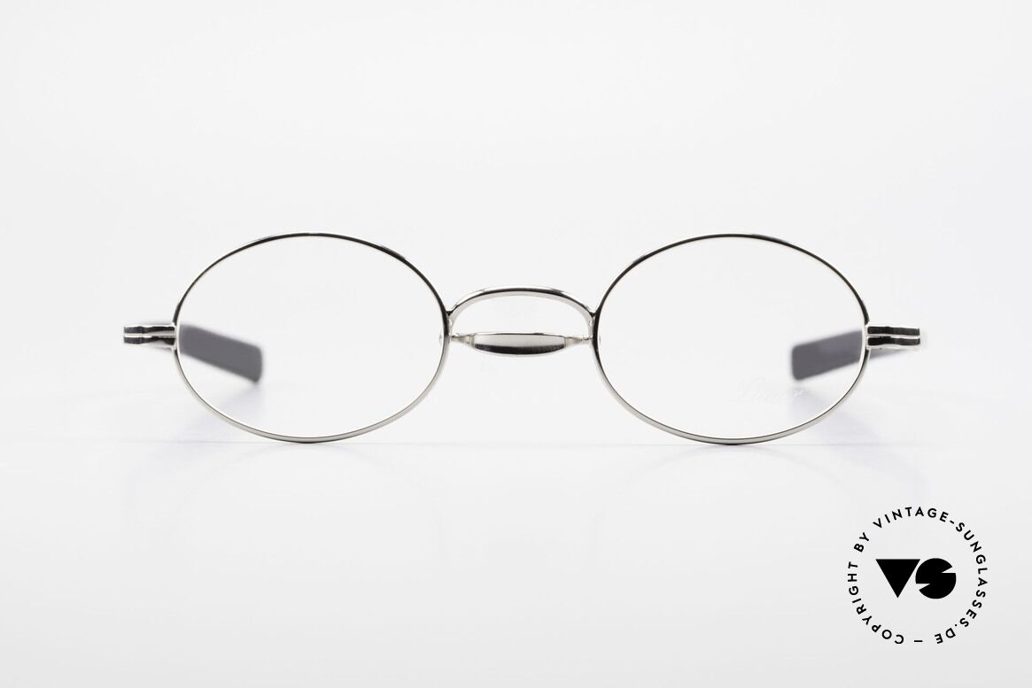 Lunor Swing A 33 Oval Swing Bridge Vintage Glasses, traditional German brand; quality handmade in Germany, Made for Men and Women