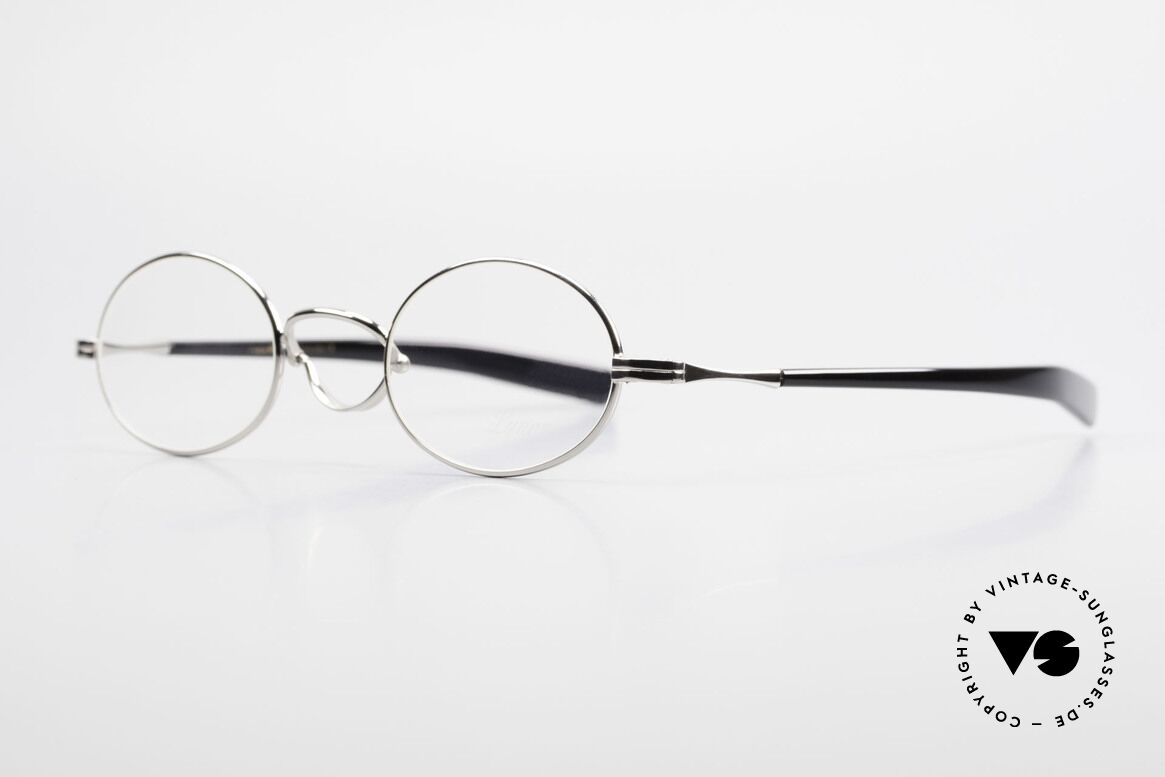Lunor Swing A 33 Oval Swing Bridge Vintage Glasses, unworn RARITY (for all lovers of quality) in medium size, Made for Men and Women