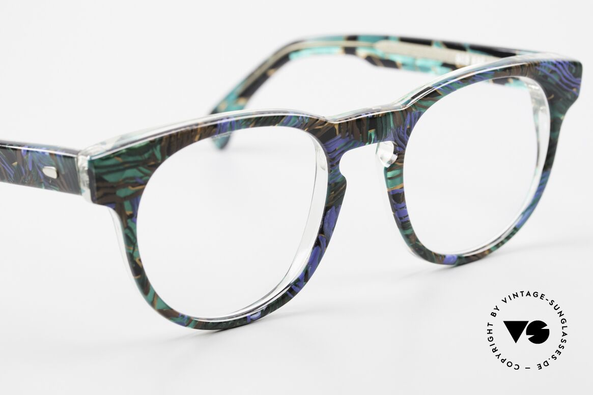 Alain Mikli 903 / 688 Panto Frame 80's Patterned, never worn (like all our vintage Alain Mikli specs), Made for Men and Women