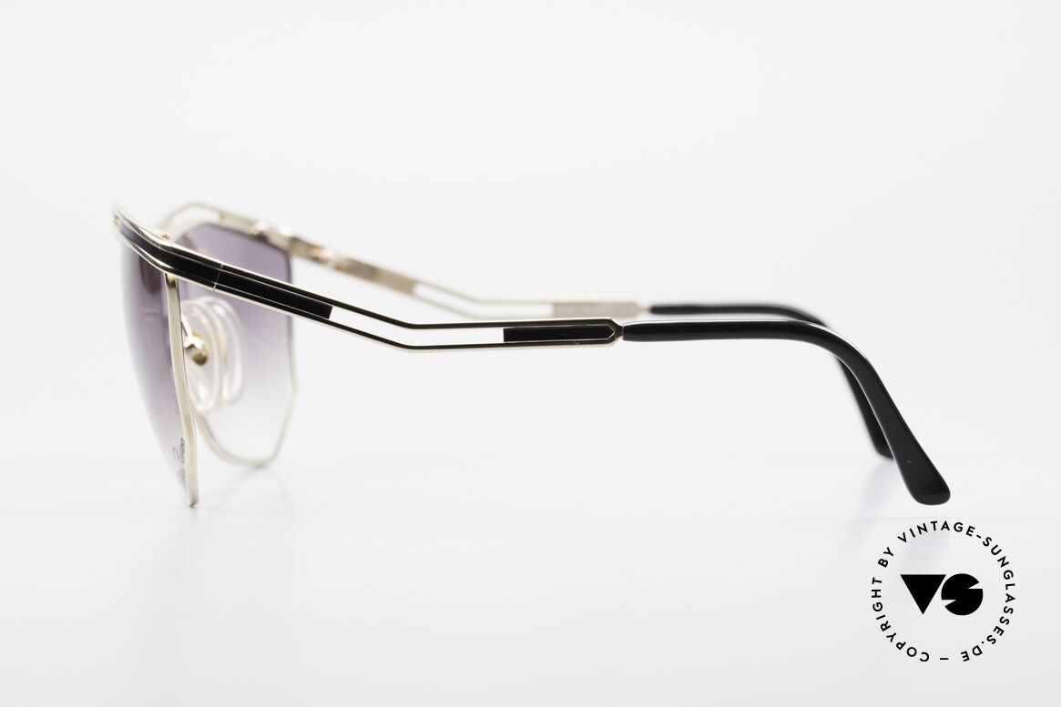 Paloma Picasso 1478 No Retro Sunglasses 90's Rarity, great shapes, pattern and gold-plated; preciosity!, Made for Women