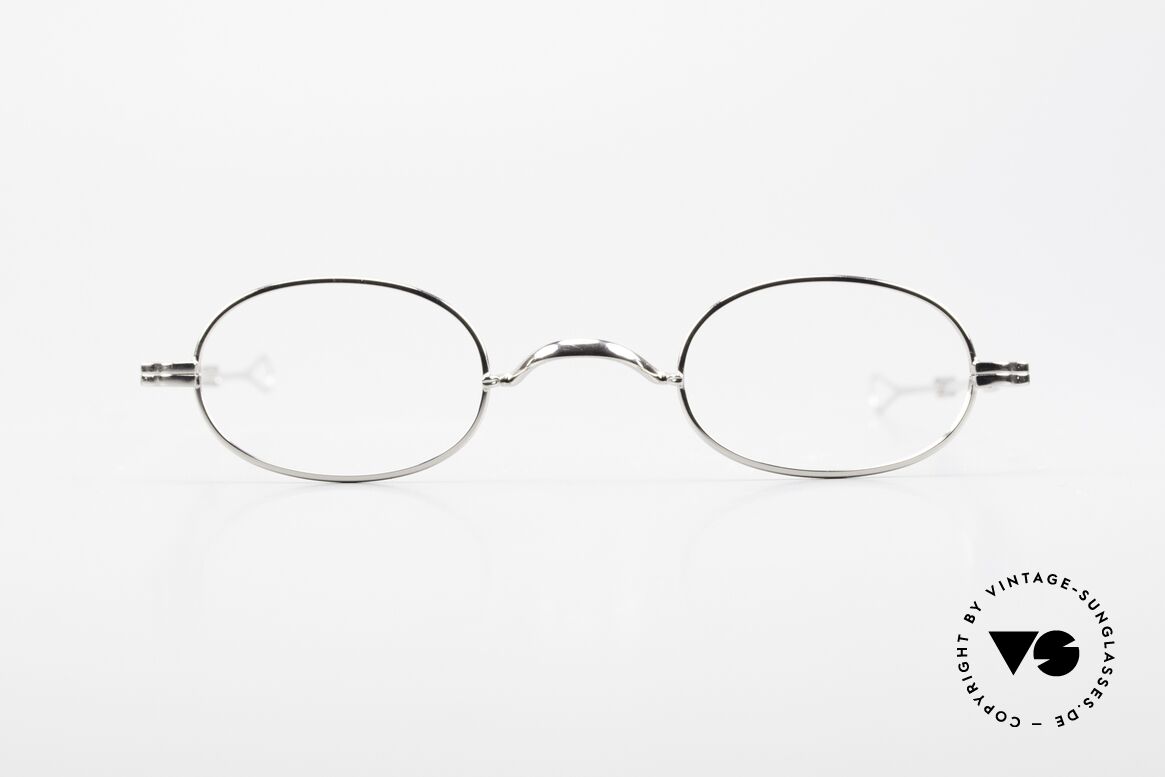 Lunor - Telescopic Extendable Oval Eyeglasses, Lunor: shortcut for French "Lunette d'Or" (gold glasses), Made for Men and Women