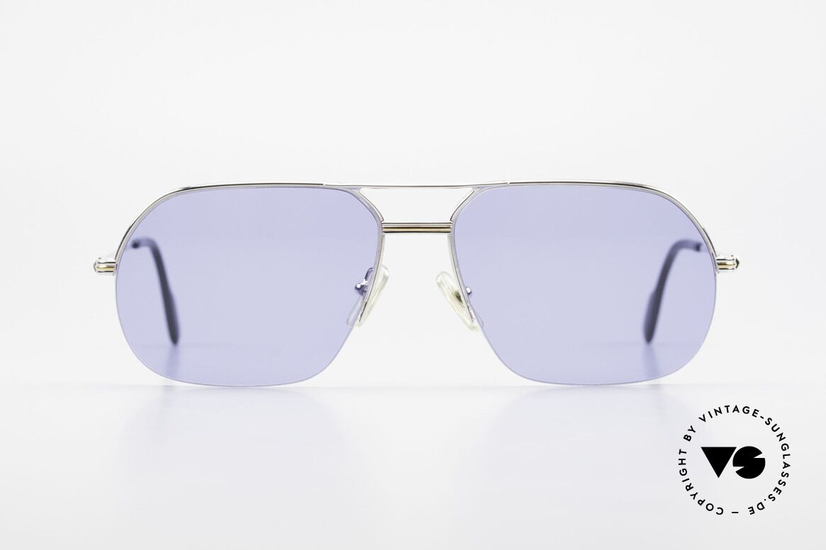 Cartier Orsay Luxury Vintage Sunglasses 90s, striking Cartier vintage sunglasses; size 58°15, 135, Made for Men
