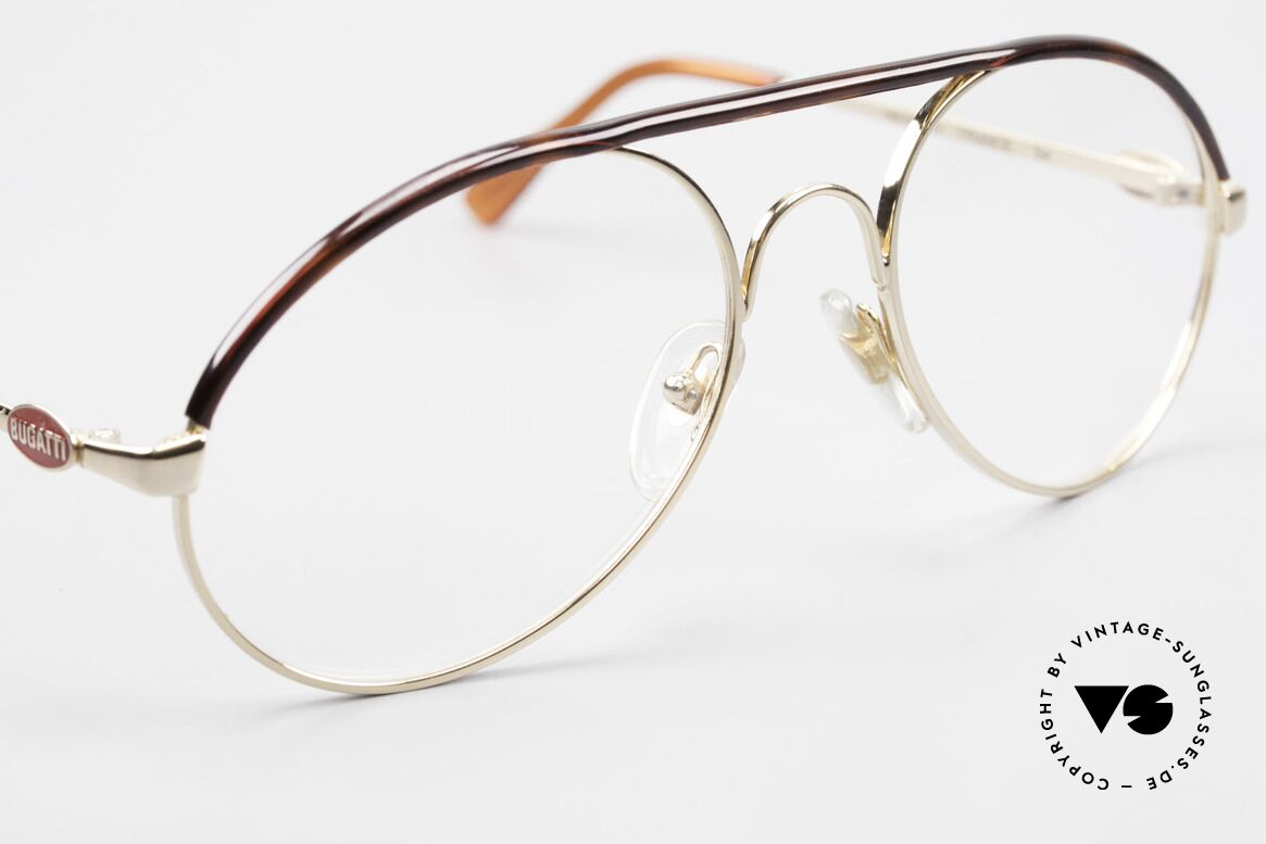 Bugatti 65986 Men's 80's Frame Gold Plated, unworn (like all our vintage BUGATTI eyewear), Made for Men