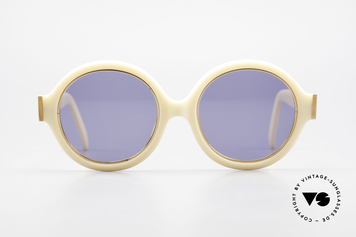 Christian Dior 2446 Round Ladies 80's Sunglasses, round 1980's ladies designer sunglasses by Chr. Dior, Made for Women