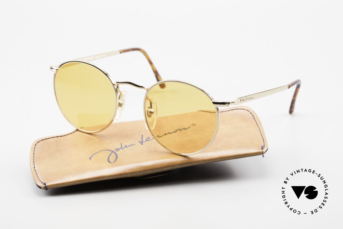 John Lennon - The Dreamer Extra Small Round Sunglasses, 118mm frame width = EXTRA SMALL fit; 47mm lens size, Made for Men and Women