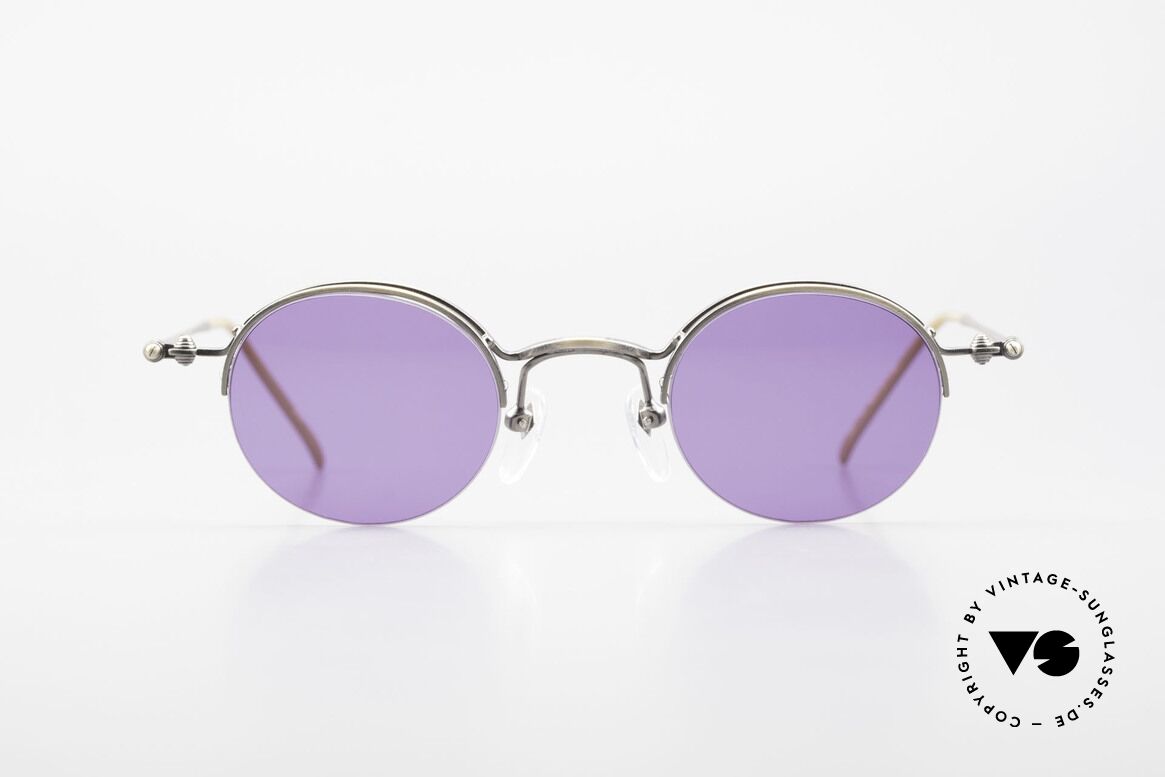 Jean Paul Gaultier 55-7108 Small Panto Sunglasses 90's, timeless Jean Paul GAULTIER designer sunglasses, Made for Men and Women