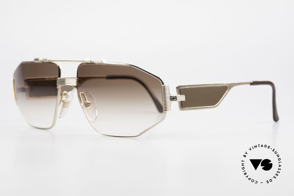 Christian Dior 2427 80's Dior Monsieur Sunglasses, luxury men's sunglasses, the full frame is GOLD-plated, Made for Men