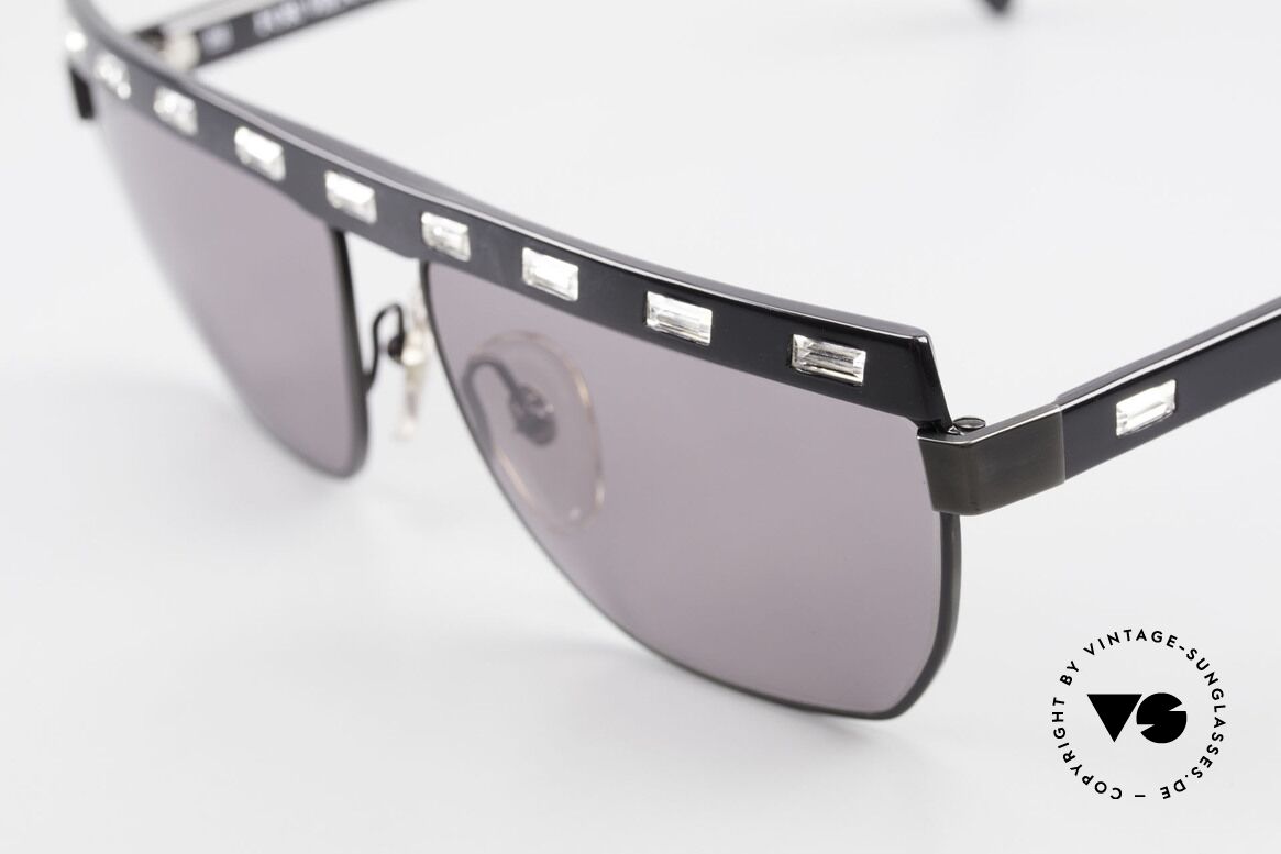 Paloma Picasso 3706 Ladies Sunglasses Crystal Gem, great combination of rhinestones and colors; GEM, Made for Women