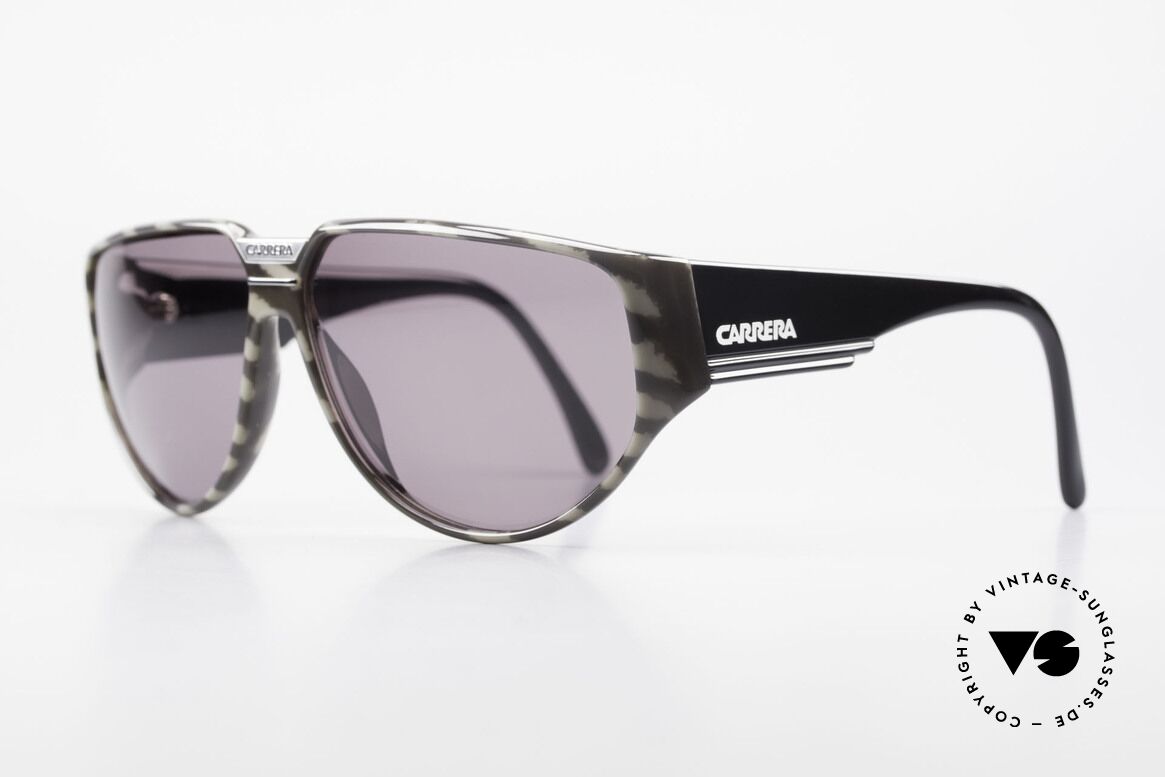 Carrera 5417 Camouflage 80's Sportsglasses, massive frame with beamy temples; + Carrera case, Made for Men