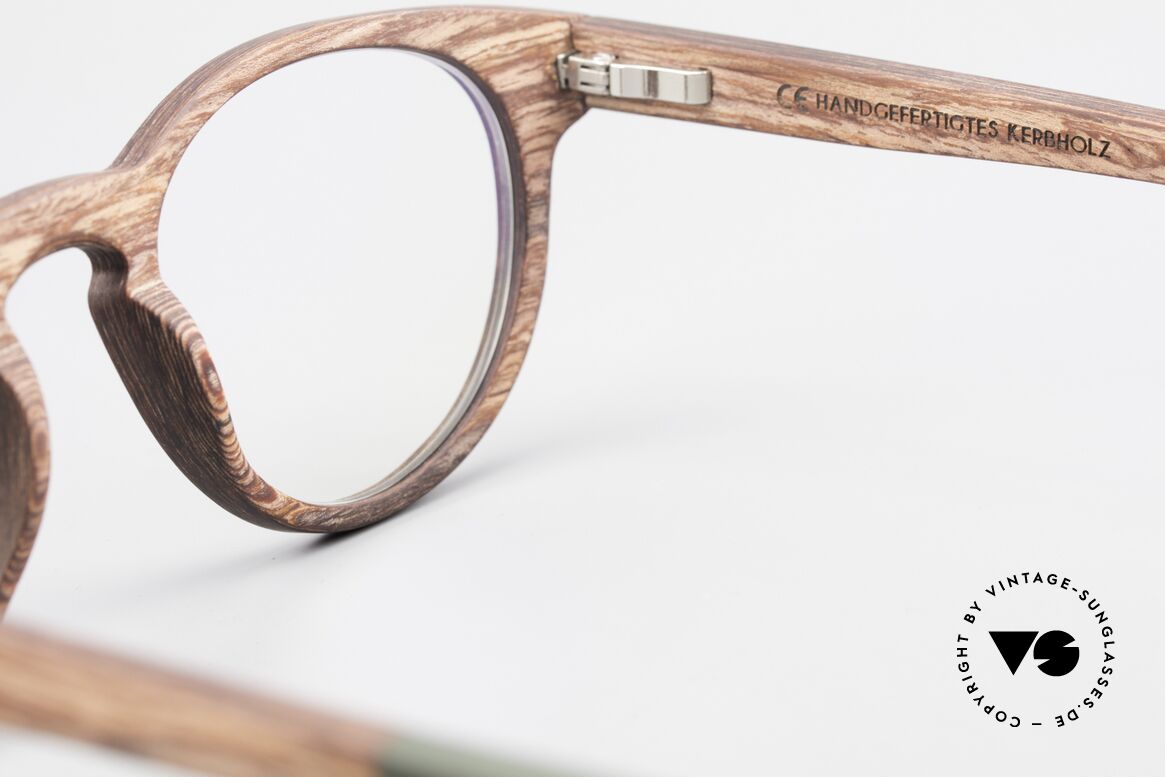 Kerbholz Friedrich Wood Glasses Panto Rosewood, Size: medium, Made for Men and Women