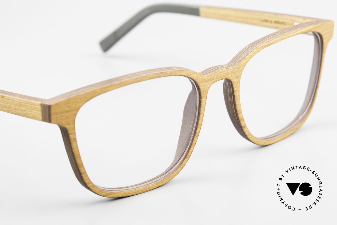 Kerbholz Ludwig Men's Wood Frame Alderwood, every model (made from pure wood) looks individual, Made for Men