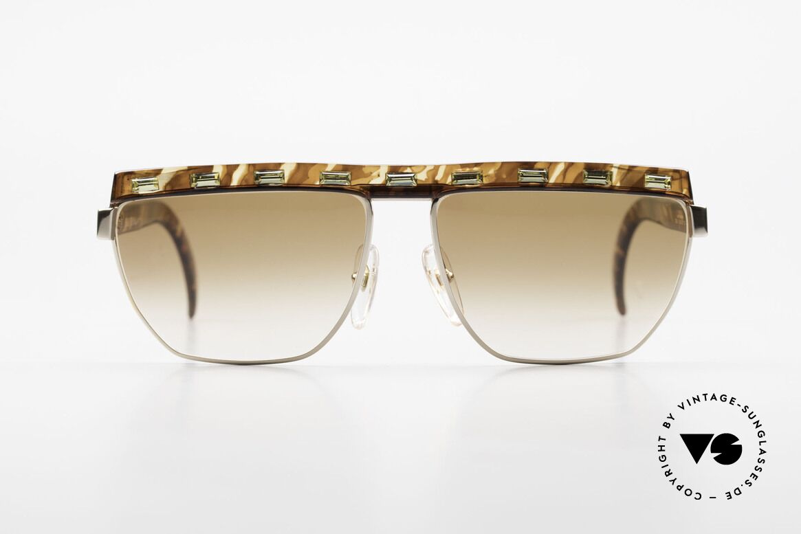 Paloma Picasso 3706 Ladies Gem Sunglasses 90's, Paloma is the youngest daughter of Pablo Picasso, Made for Women