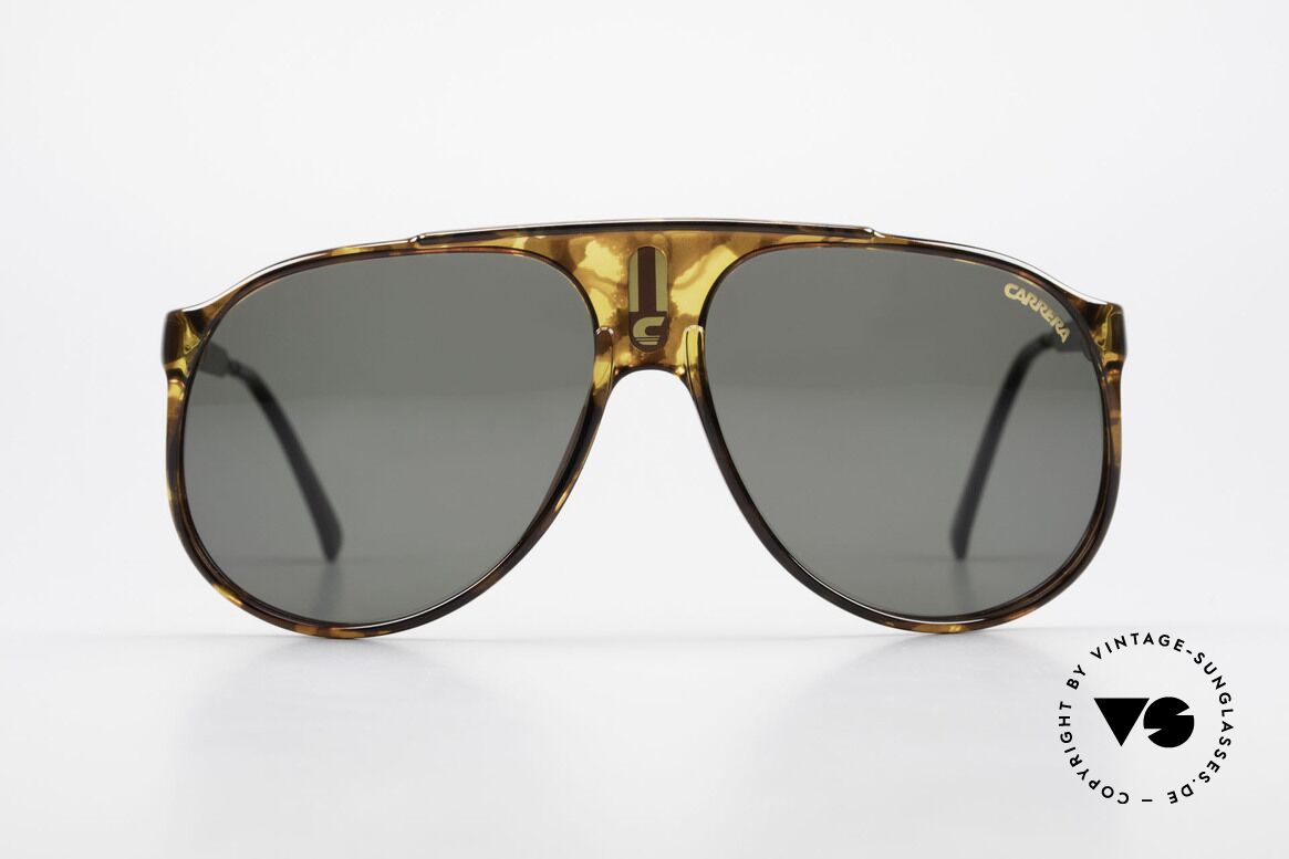 Carrera 5424 80's Aviator Sports Sunglasses, old 80's sports sunglasses by Carrera; true vintage, Made for Men