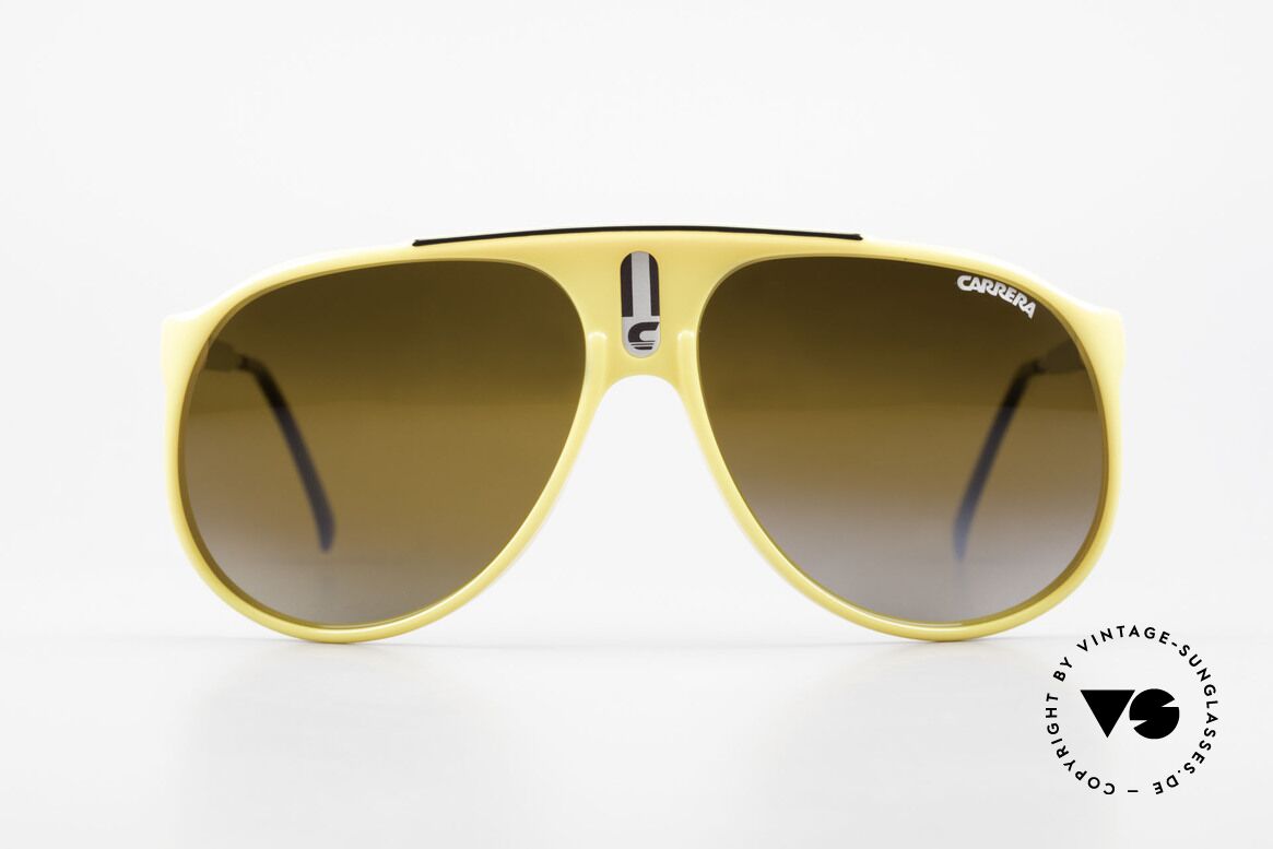 Carrera 5424 Rare Mirrored 80's Sunglasses, old 80's sports sunglasses by Carrera; true vintage, Made for Men