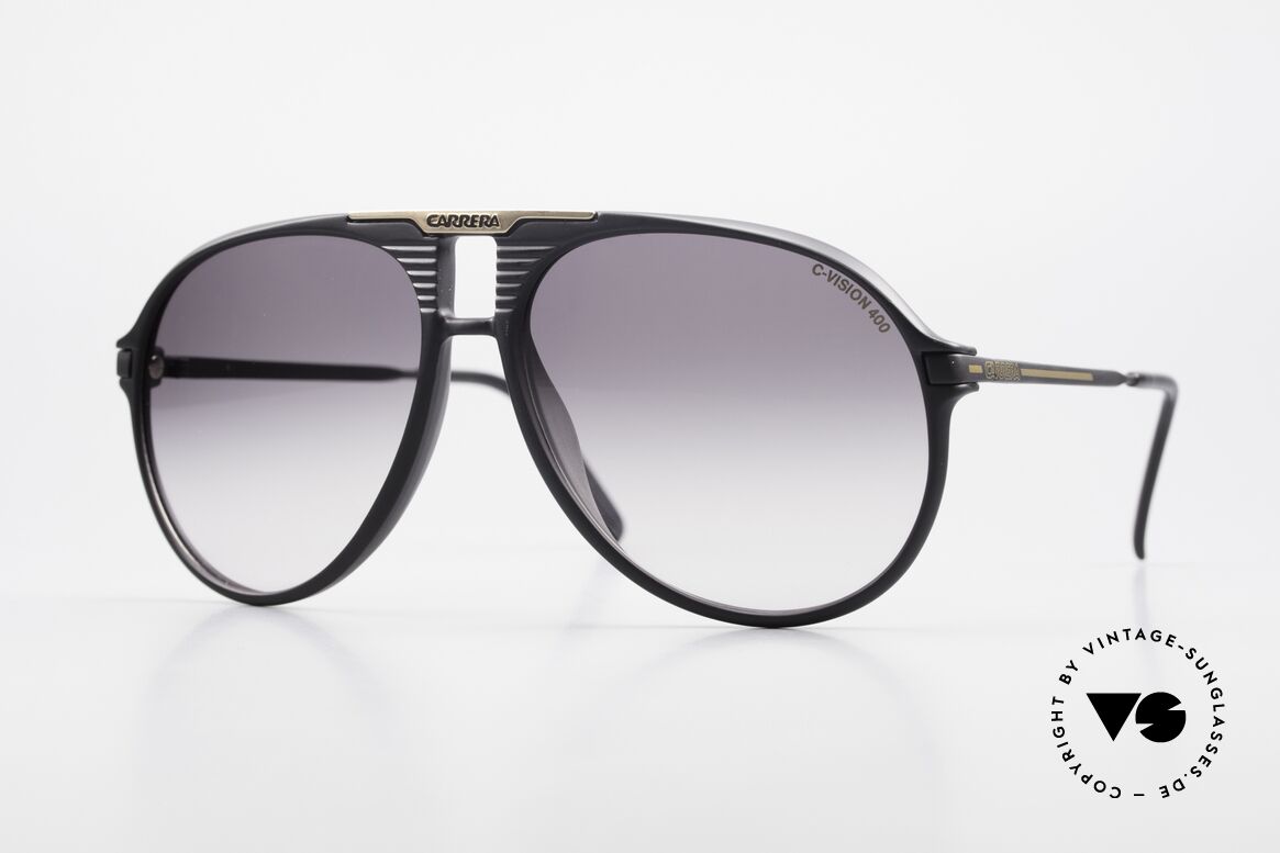 Carrera 5595 80's Shades Extra Sun Lenses, rare old VINTAGE Carrera sunglasses from 1984, Made for Men