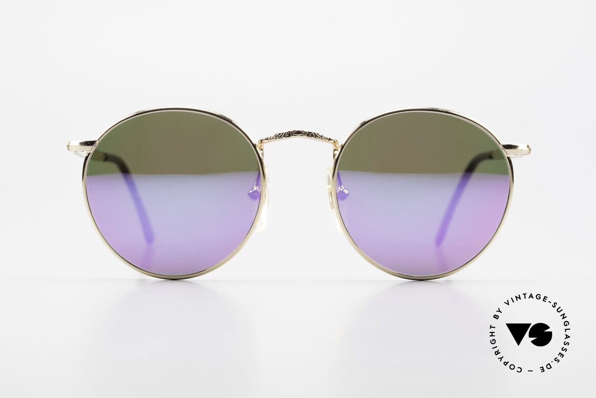 John Lennon - Imagine With Pink Mirrored Sun Lenses, vintage glasses of the original 'John Lennon Collection', Made for Men and Women