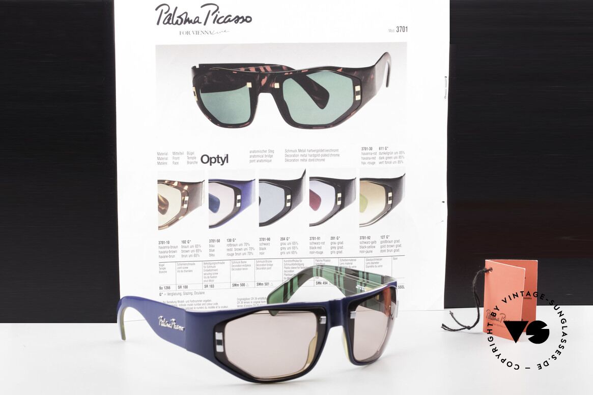 Paloma Picasso 3701 Wrap Around Sunglasses Ladies, Size: medium, Made for Women