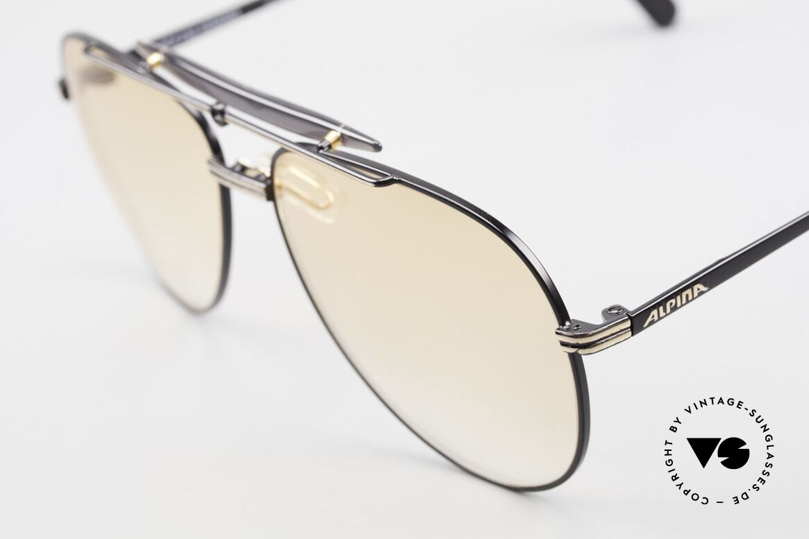 Alpina PCF 250 Orange Gradient Sun Lenses, unworn (like all our vintage ALPINA sunglasses), Made for Men