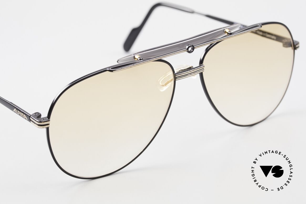 Alpina PCF 250 Orange Gradient Sun Lenses, NO RETRO specs, but an app. 30 years old rarity, Made for Men