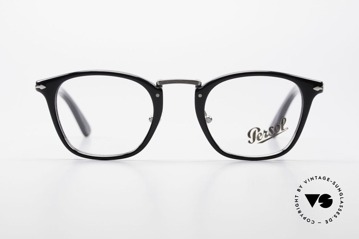 Persol 3109 Typewriter Edition Eyewear, very elegant Persol eyeglass-frame from Italy, Made for Men and Women