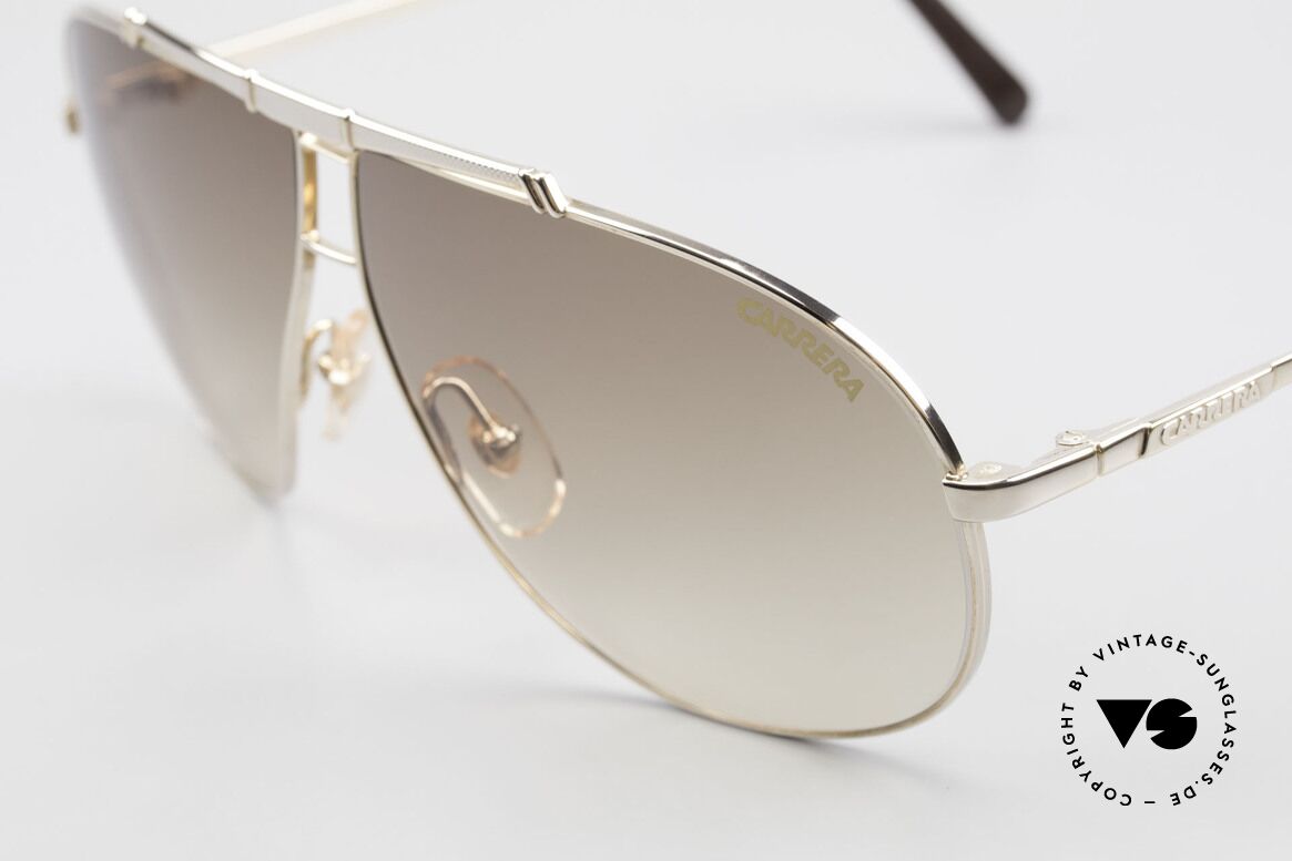 Carrera 5401 Small 80's Shades 3 Sets of Lenses, 1x brown-gradient, 1x gray-gradient, 1x gray Ultrasight, Made for Men and Women