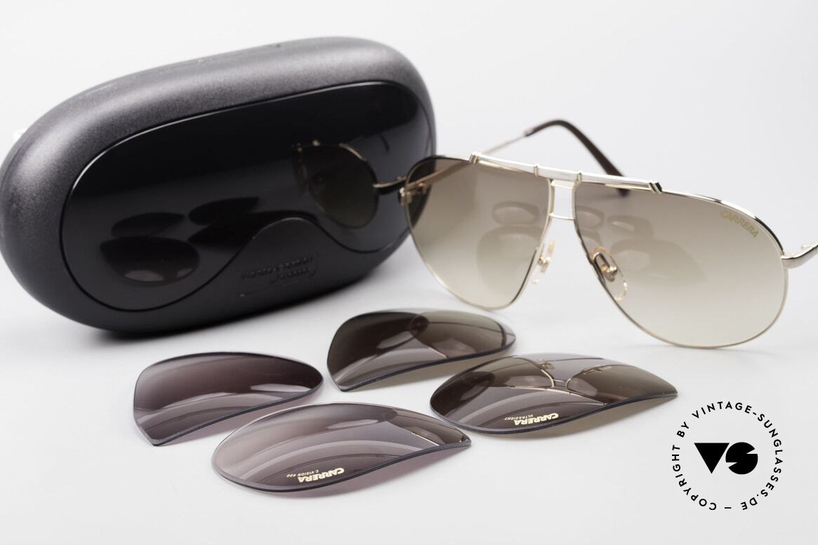 Carrera 5401 Small 80's Shades 3 Sets of Lenses, Size: medium, Made for Men and Women