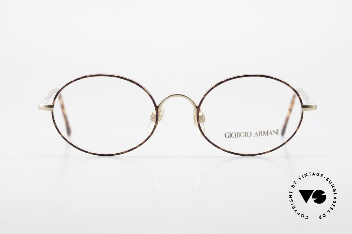 Giorgio Armani 189 Classic Oval Designer Frame, timeless Giorgio Armani designer eyeglasses; 50/19, Made for Men