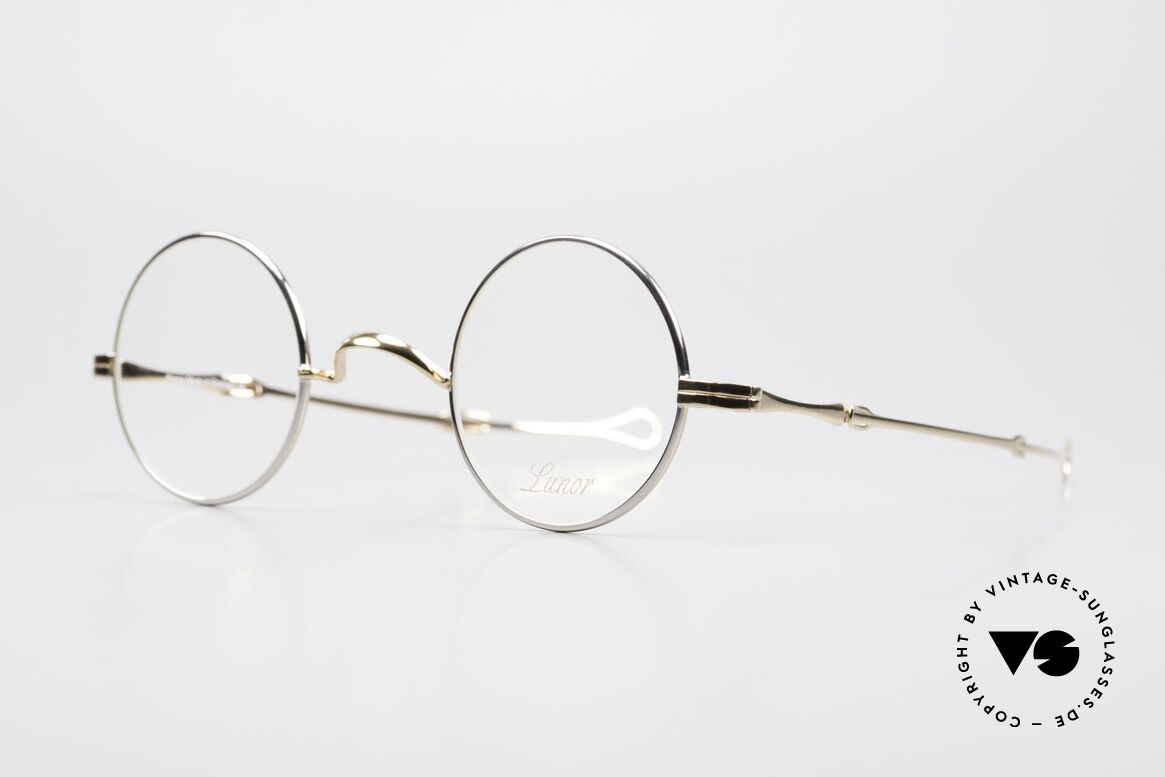 Lunor I 12 Telescopic Slide Temples Telescopic Specs, well-known for the "W-bridge" & the plain frame designs, Made for Men and Women
