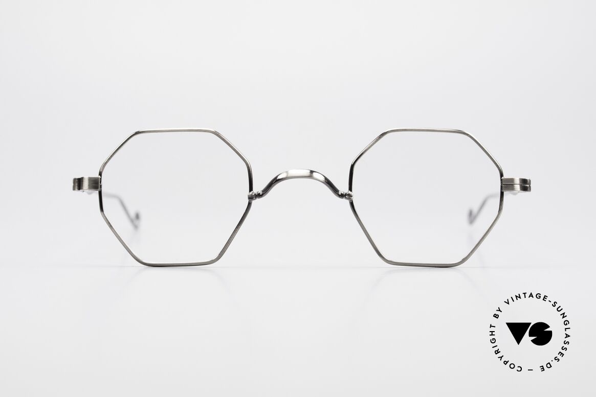 Lunor II 11 Square Panto Frame XS Small, Lunor: shortcut for French "Lunette d'Or" (gold glasses), Made for Men and Women