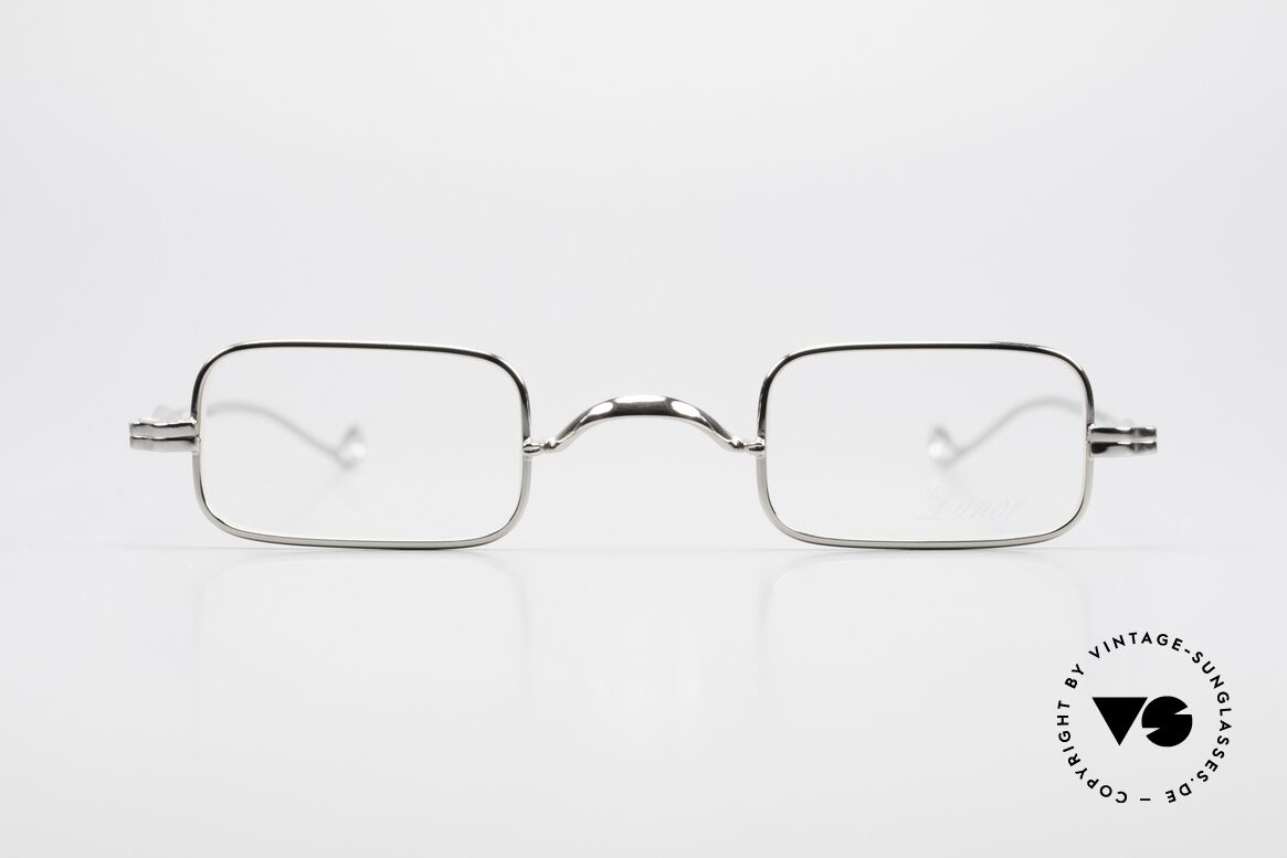 Lunor II 13 Square Luxury Glasses Small, traditional German brand; quality handmade in Germany, Made for Men and Women